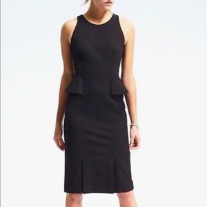 NWT Banana Republic Peplum Midi Dress